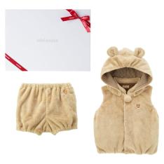ベスト＆ブルマセット・くま（ギフトボックス付き）