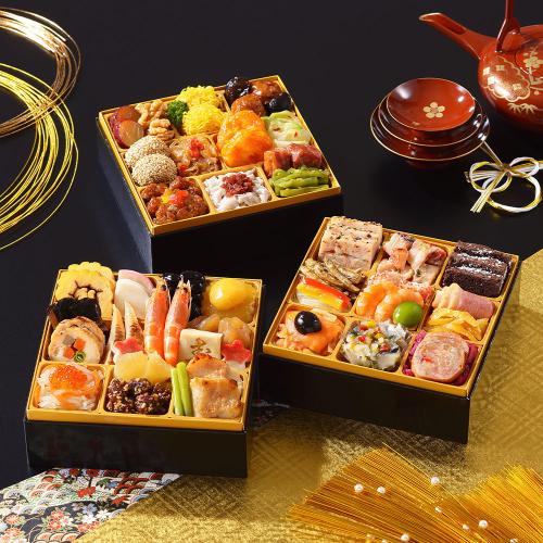 〈東京正直屋〉和洋中おせち三段重　吉祥