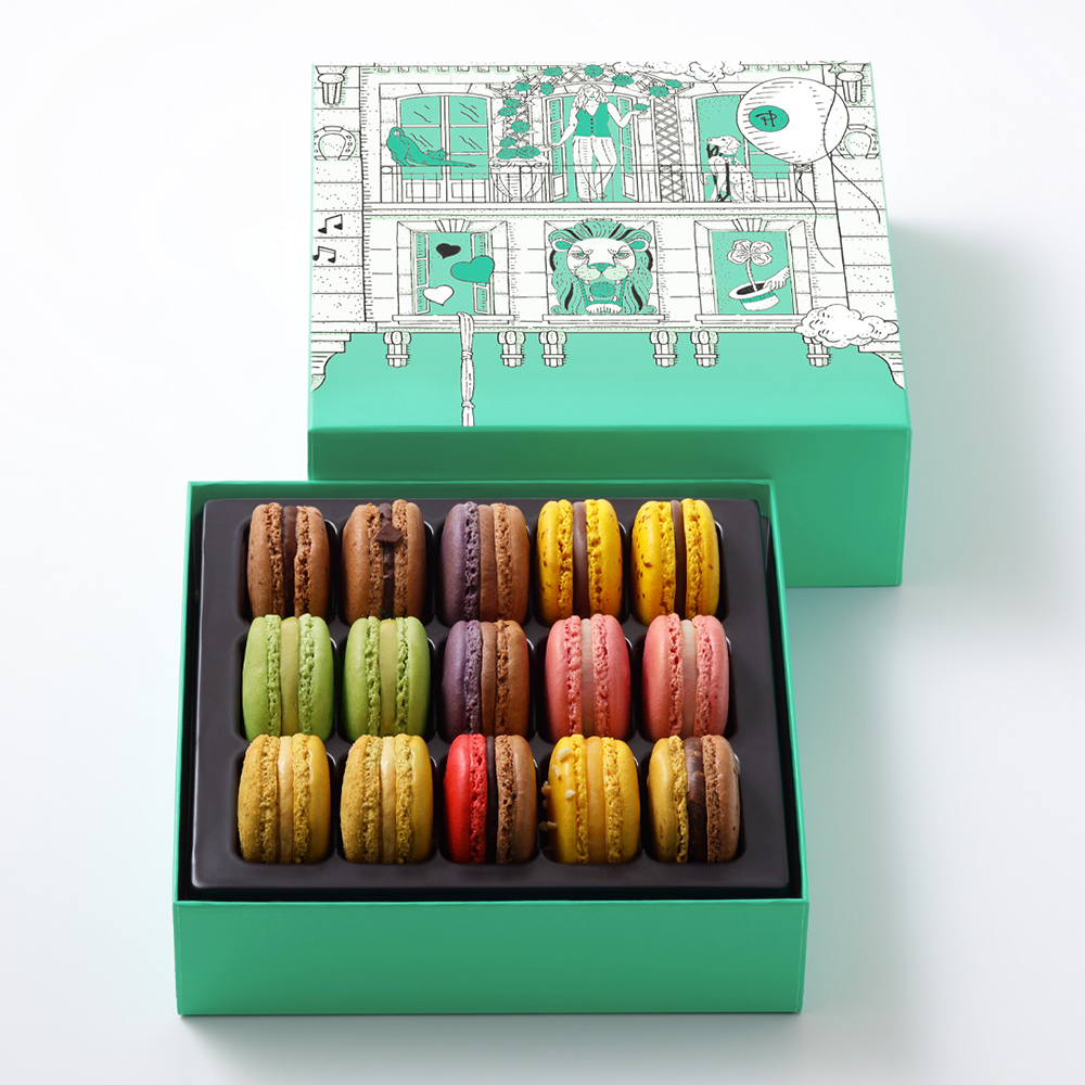 【バレンタインデー】マカロン 15個詰合わせ