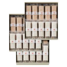 ふくみ天平15個・たねや最中 黒糖15個 詰合せ