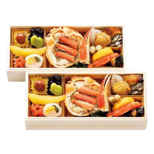 〈ふく吉〉海鮮おせち 華鼓(二客組)