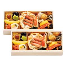 〈ふく吉〉海鮮おせち 華鼓(二客組)