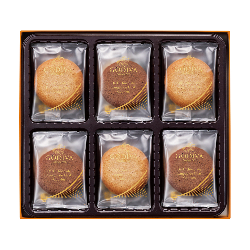 〈ゴディバ〉ラングドシャクッキーアソートメント