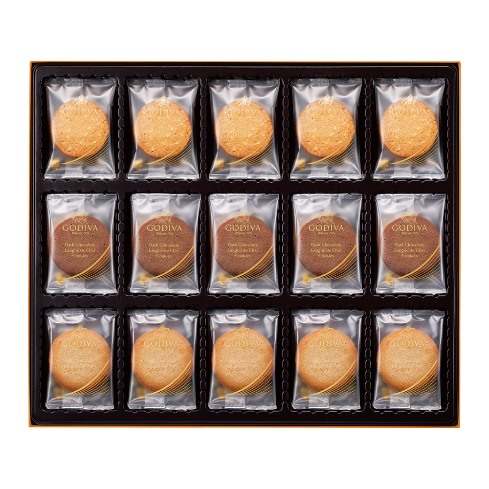 〈ゴディバ〉ラングドシャクッキーアソートメント