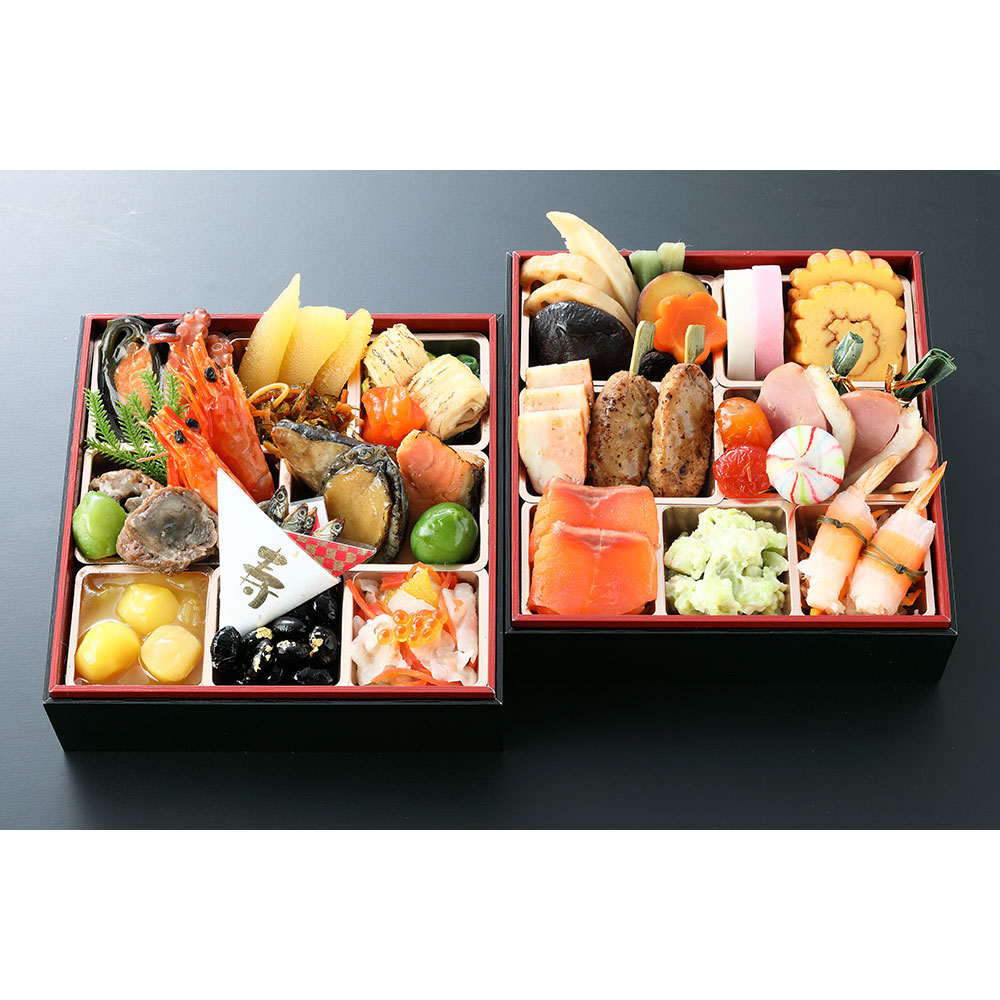 〈鮎家〉おせち二段重