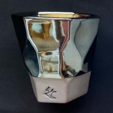 ＜つばめ工房＞プラチナブルー フリーカップ