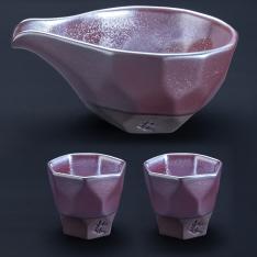 ＜つばめ工房＞ガーネット  酒器セット