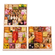 〈しょうざん〉「華響（はなひびき）」和洋三段重