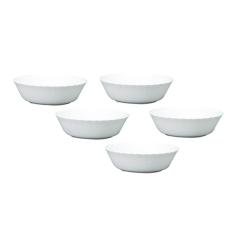 シルキーホワイト 16cmシリアルボウル5個セット