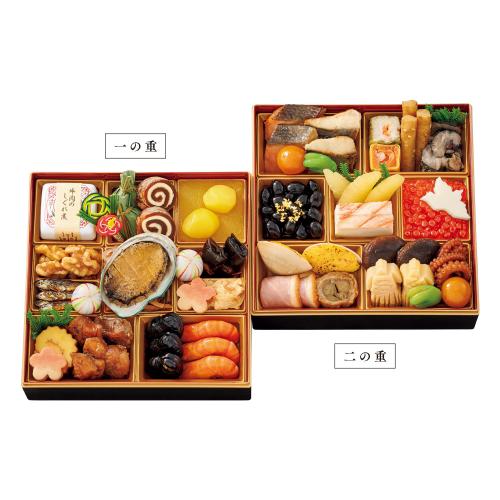 〈魚三楼〉おせち料理 二段重