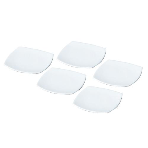 スタイルズ 21cmスクエアプレート5枚セット