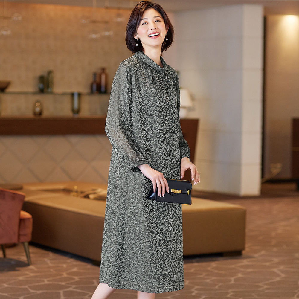 カットジャカードワンピース 商品詳細 高島屋オンラインストア