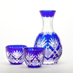 剣菱魚子文様 酒器揃