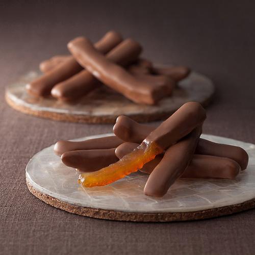 柚子ピールチョコ