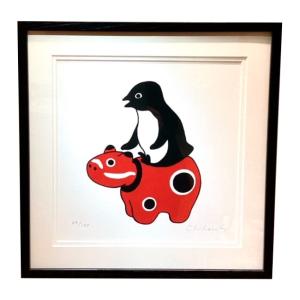 坂崎千春「ペンギンとだるま」 | 商品詳細 | 高島屋オンラインストア