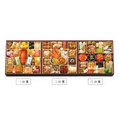 〈千賀屋〉おせち料理　彩華千 三段重