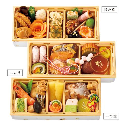 おふくろの味総合研究所 カロリー調整おせち 三段重