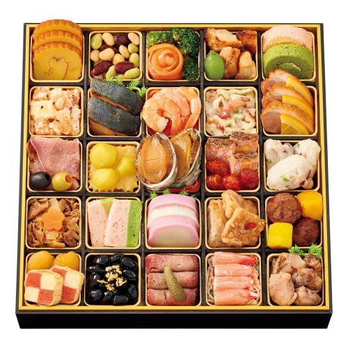 〈日本橋OIKAWA〉 監修 一口おせち料理 和洋一段