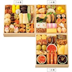 〈京料理 美濃吉〉おせち料理 三段重