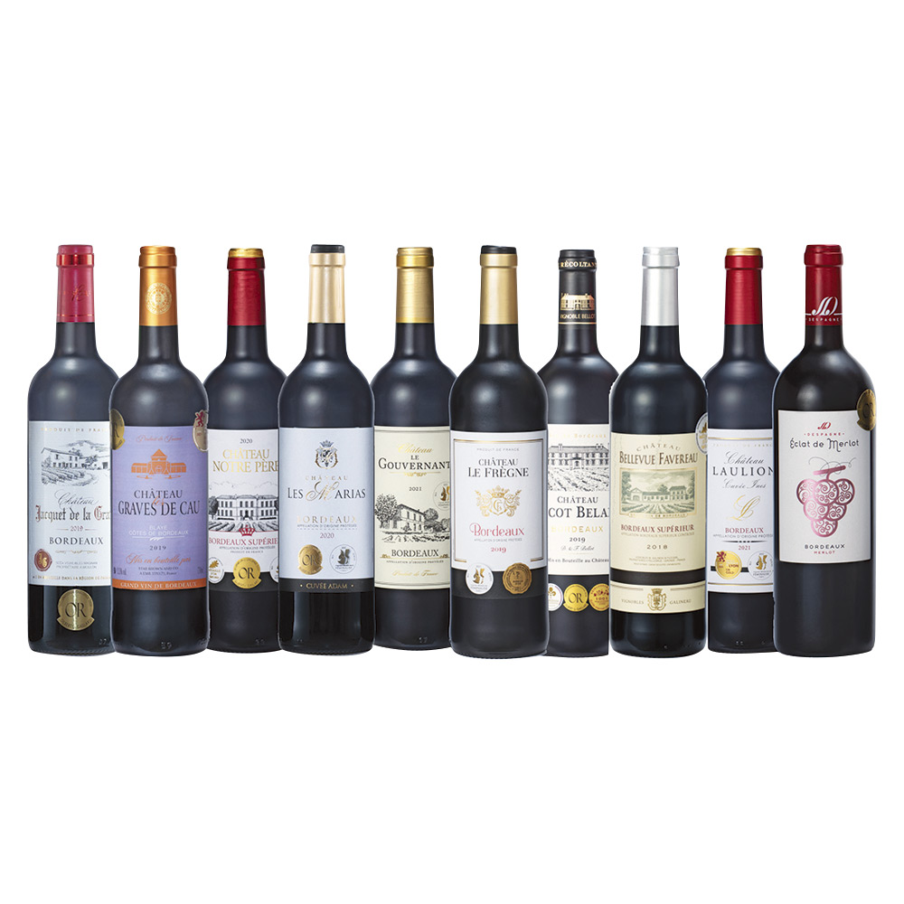 フランス＞金賞受賞ボルドー赤ワイン10本セット | 商品詳細 | 高島屋 
