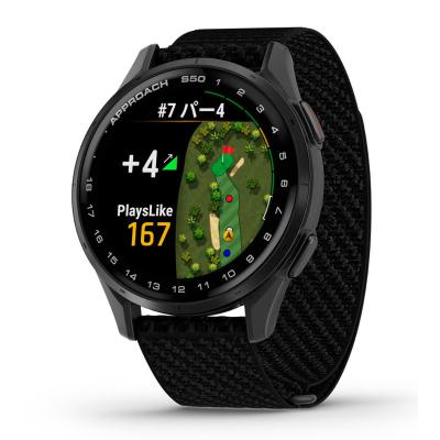 Garmin ガーミン Approach S50 010-03010 20 ブラック AMOLEDディスプレイ Suica対応 2025年モデル
