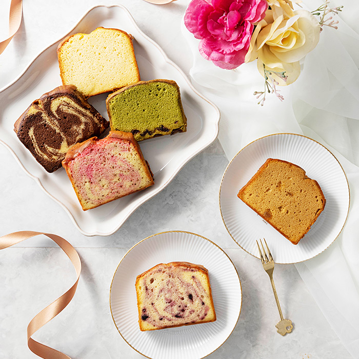 【名入れ】果実のしっとりﾊﾟｳﾝﾄﾞｹｰｷ 9個