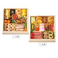 〈金沢迎賓館 金茶寮〉おせち料理 二段重