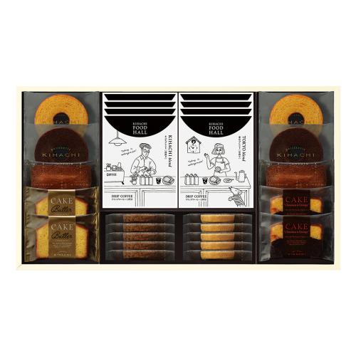 〈パティスリー　キハチ〉焼菓子＆コーヒーギフト9種28個入