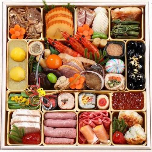 〈金沢迎賓館 金茶寮〉おせち料理　一段