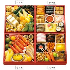〈京菜味のむら〉おせち料理 雅 与段重