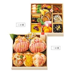 〈蟹料亭 松江和らく〉蟹づくしおせち料理 二段重