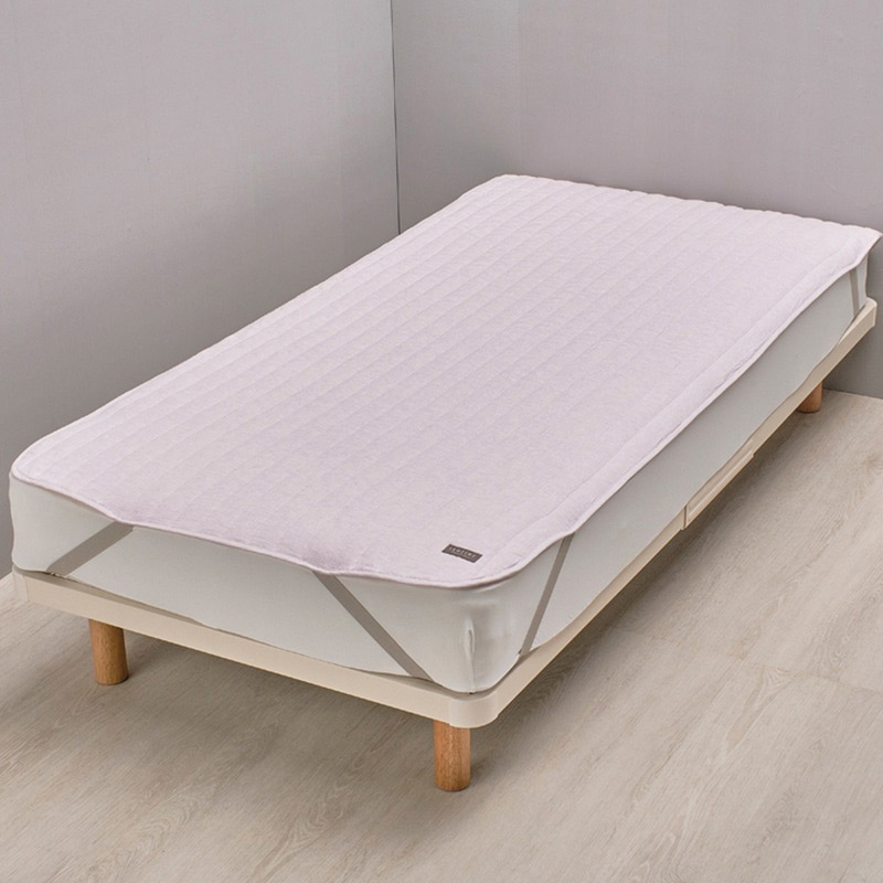 ＜イトリエ＞先染めリネン敷パッドIT5603