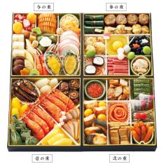 〈京菜味のむら〉おせち料理 朱雀 与段重