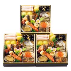 〈わらびの里〉おせち料理 三客組