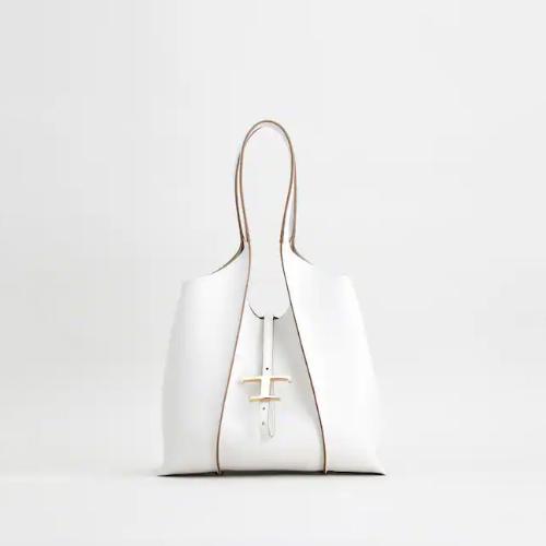 T タイムレス レザー ショッピングバッグ スモール