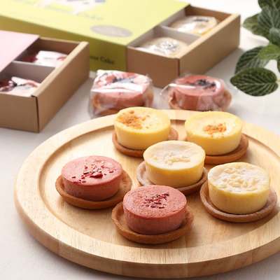 北海道ナチュラルチーズケーキ＆いちご