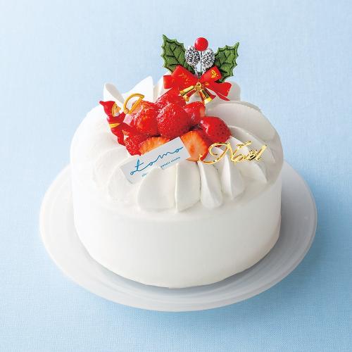 【店頭受取/岡山店】<特定原材料8品目不使用>いちごのクリスマスケーキ【12月24日(水) 】