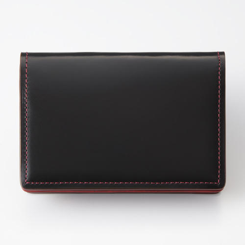 コードバン＆シラサギレザー名刺入れ