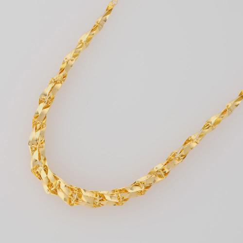 純金グラデーションネックレス