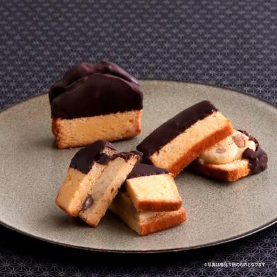 栗食めば(栗バターサンド)5個入(木箱入り)