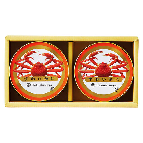 〈タカシマヤ〉ずわいかに缶詰詰合せ