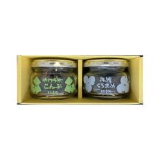 小瓶2本詰合せ（丹波くろまめ・やわらかこんぶ）