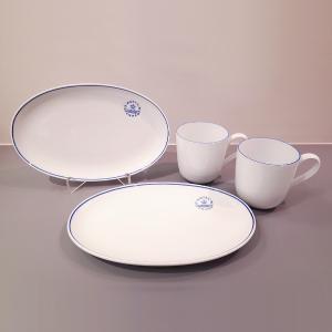 ロイヤルコペンハーゲン23センチプレート2枚セット ROYAL COPENHAGEN ロイヤルコペンハーゲン ヒストリーミックス