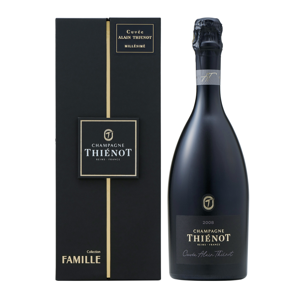 〈シャンパーニュ　ティエノー〉キュヴェ　アラン　ティエノー2008