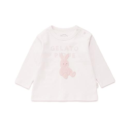 ［BABY］ぬいぐるみワンポイントロンT