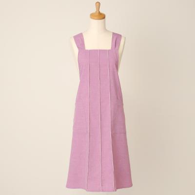 HANAEMORI エプロン ピンク ハイビスカス柄 HANAEMORI エプロン ピンク ハイビスカス柄(HANAEMORI エプロン