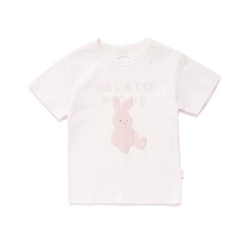 ［KIDS］ぬいぐるみワンポイントTシャツ 90→120