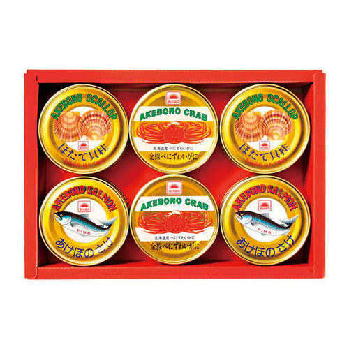 〈あけぼの〉魚介缶詰詰合せ
