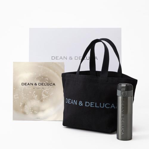PEARL（パール）-ブックタイプ＋トートバッグ（ブラック）・マグボトルセット