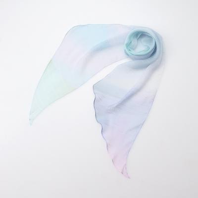 【母の日】ランバン オン ブルー シルクスカーフ